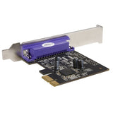 StarTech.com Newer version available PEX1P2: 1 Port PCI Express Dual Profile Parallel Adapter Card - SPP/EPP/ECP - 1x DB25 IEEE 1284 PCIe Parallel Card (PEX1P)