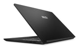MSI Modern 15 H C2RMG-282UK Intel Core 5 210H Laptop 39.6 cm (15.6") Full HD 16 GB DDR4-SDRAM 512 GB SSD Wi-Fi 6E (802.11ax) Windows 11 Home Black