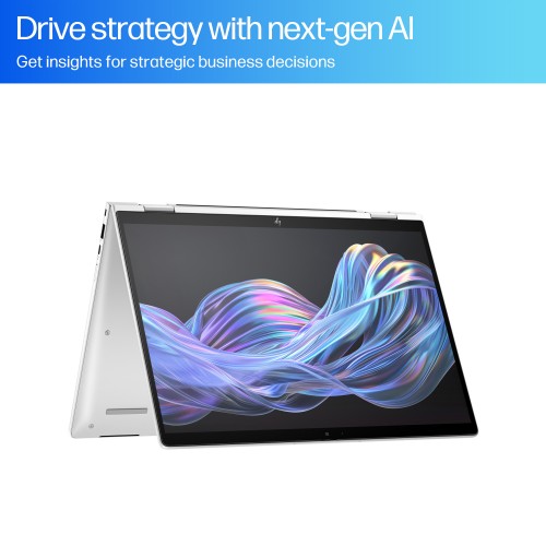 HP EliteBook X Flip G1i Next Gen AI PC Copilot+ PC Intel Core Ultra 5 226V Hybrid (2-in-1) 35.6 cm (14") Touchscreen WUXGA 16 GB LPDDR5x-SDRAM 512 GB SSD Wi-Fi 7 (802.11be) Windows 11 Pro Silver