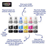 Epson C13T07B340/114 Ink bottle magenta, 6.7K pages 2300 Photos 70ml for Epson ET-8500