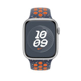 Apple 45mm Blue Flame Nike Sport Band - M/L