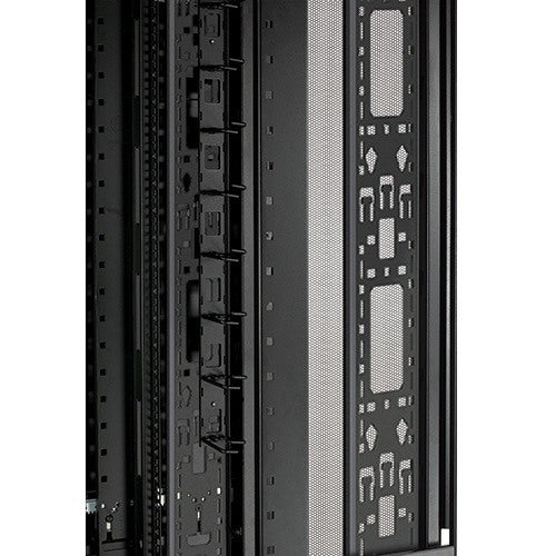 APC NetShelter Cable Management, Vertical Cable Manager, for NetShelter SX 42U, Set of 2, Black, 117 x 1930 x 130 mm