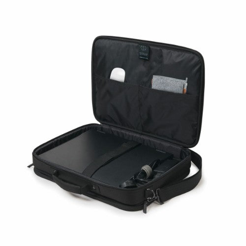 DICOTA Eco Multi Plus BASE 39.6 cm (15.6") Briefcase Black
