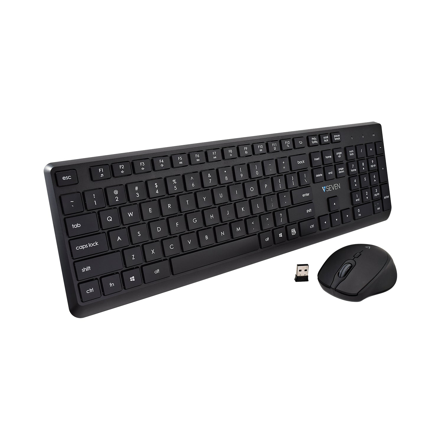 V7 CKW350US Wireless Keyboard and Mouse Combo - US Layout  - Data Input Devices - V7