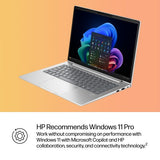 HP EliteBook 6 G1q Next Gen AI PC Copilot+ PC Qualcomm Snapdragon X1-26-100 Laptop 35.6 cm (14") WUXGA 16 GB LPDDR5x-SDRAM 512 GB SSD Wi-Fi 6E (802.11ax) Windows 11 Pro Silver