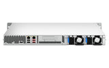 QNAP TS-464U-RP NAS Rack (1U) Intel® Celeron® N5095 8 GB DDR4 0 TB QNAP Turbo System Aluminium, Black
