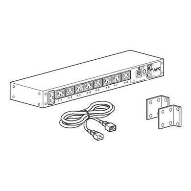 APC AP7921B power distribution unit (PDU) 8 AC outlet(s) 0U/1U Black