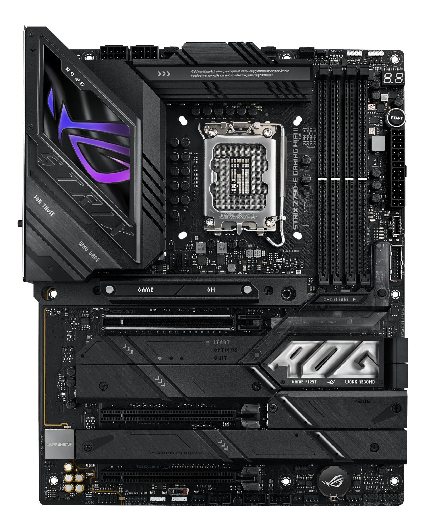 ASUS ROG STRIX Z790-E GAMING WIFI II Intel Z790 LGA 1700 ATX  - Computer Components - ASUS