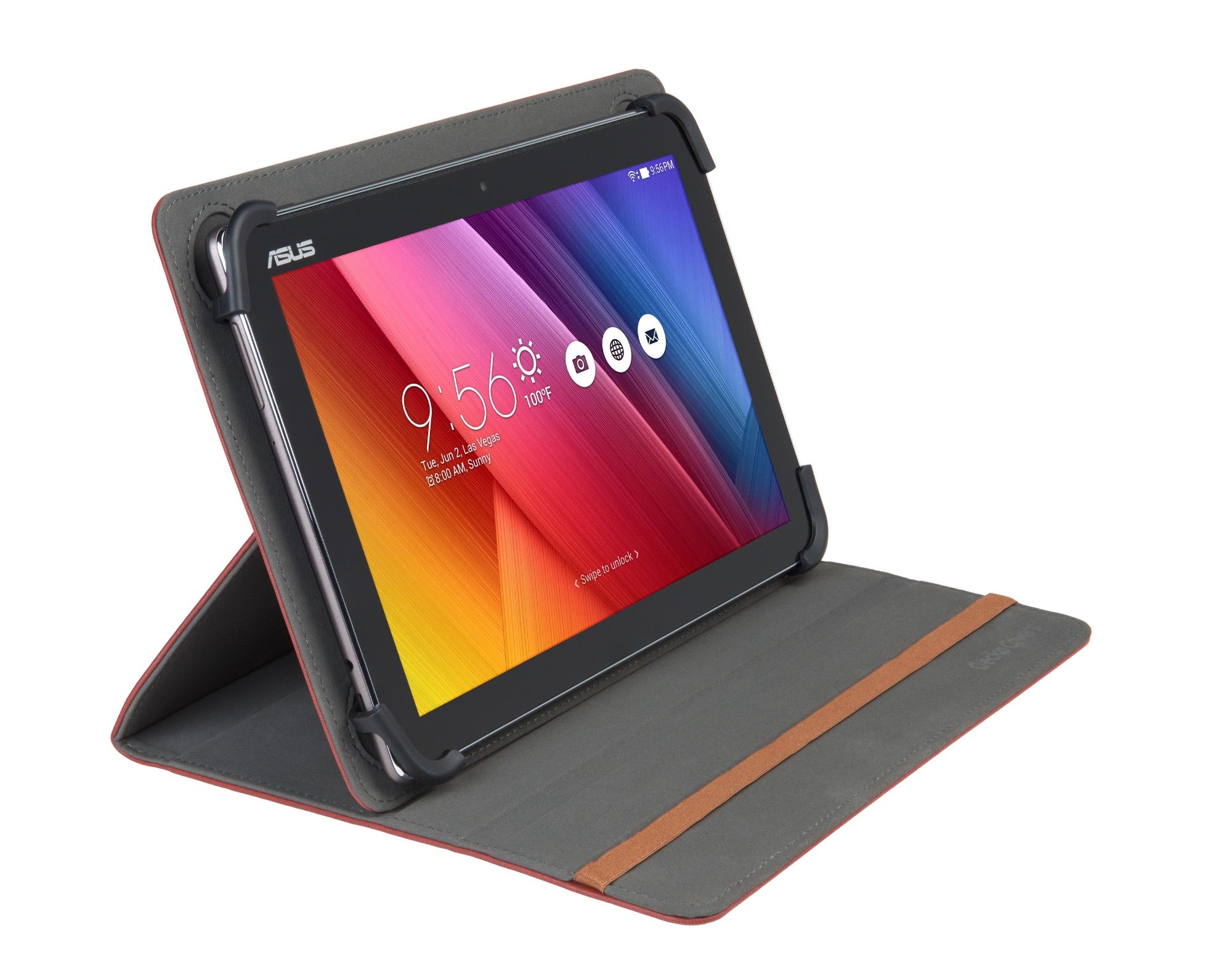 Universal Stand cover tablet 10" Brown
