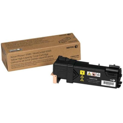 Xerox 106R01596 Toner yellow, 2.5K pages for Xerox Phaser 6500