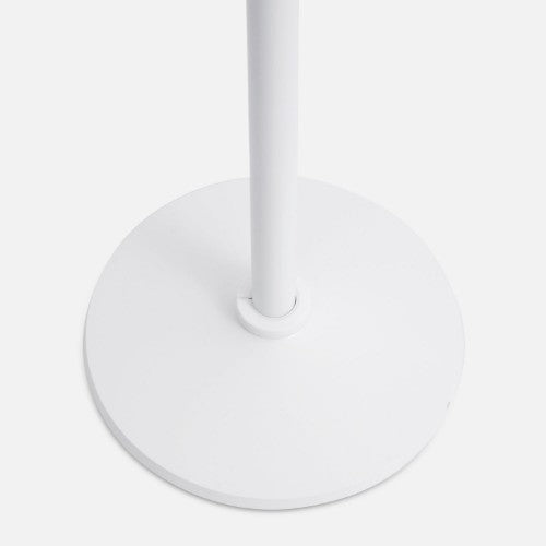 Bouncepad Original Floorstanding + Branding Board (inc USB Cable) | Covered Front Camera and Home Button | White | Samsung Galaxy Tab A9+ and A11+ 11-inch (2023 - 2025)