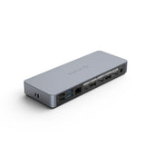 HYPER HD-GD1000-EU laptop dock/port replicator Docking USB 3.2 Gen 1 (3.1 Gen 1) Type-C Silver