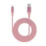 Celly USBLIGHTCOLORPK lightning cable 1 m Pink