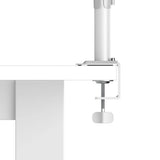 Hama Monitor Mount, 2 Monitors, Height-adjustable, Swivel/Tilt, 13" - 35", White