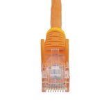 StarTech.com Cat5e Patch Cable with Snagless RJ45 Connectors - 1m, Orange