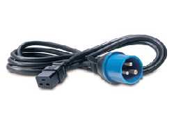 APC C19/IEC309 2.5m Black C19 coupler