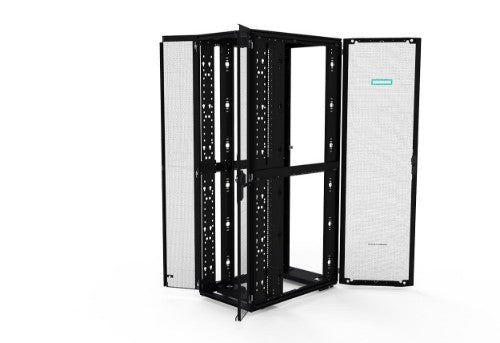 HPE 22U 600mmx1075mm G2 Kitted Advanced Shock Rack with Side Panels and Baying