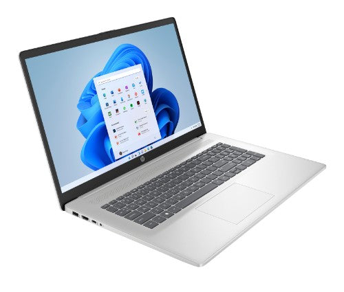 HP 17-cp2003na AMD Ryzen™ 5 7520U Laptop 43.9 cm (17.3") Full HD 8 GB LPDDR5-SDRAM 512 GB SSD Wi-Fi 5 (802.11ac) Windows 11 Home Silver