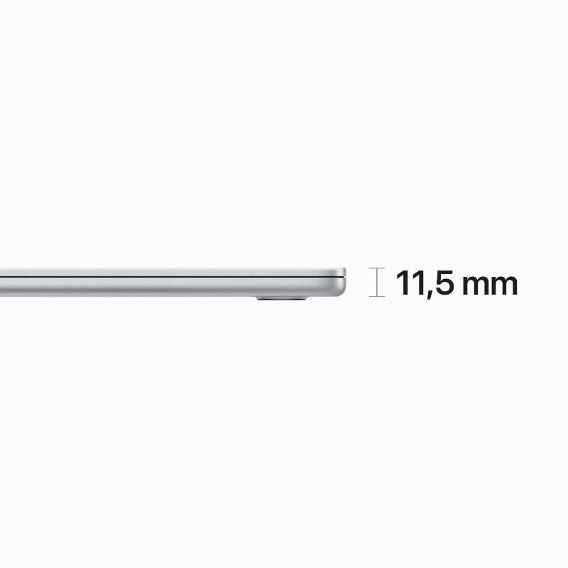 Apple MacBook Air 2023 15.3in M2 8GB 256GB - Silver