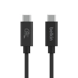 Belkin INZ004BT2MBK USB cable USB4 Gen 2x2 2 m USB C Black