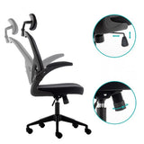 Urban Factory ERGO: SIMPLE ERGONOMIC ADJUSTABLE WORKING CHAIR BLACK