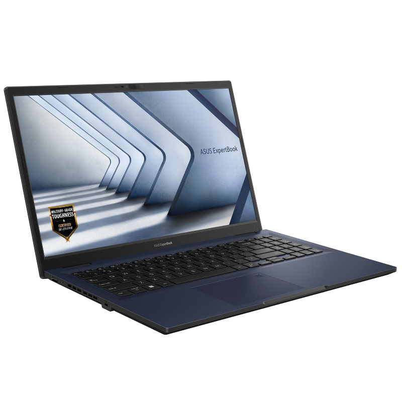 ASUS ExpertBook B1 B1502CBA-BQi515X Intel® Core™ i5 i5-1235U Laptop 39.6 cm (15.6") Full HD 16 GB DDR4-SDRAM 512 GB SSD Wi-Fi 6E (802.11ax) Windows 11 Pro Black  -  - 