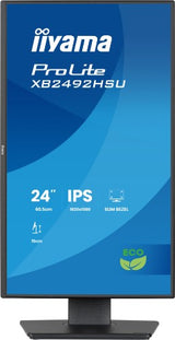 iiyama ProLite XB2492HSU-B1 computer monitor 61 cm (24") 1920 x 1080 pixels Full HD LED Black