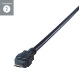 connektgear 2m USB 2 Android Charge and Sync Cable A Male to B Micro MHL Male