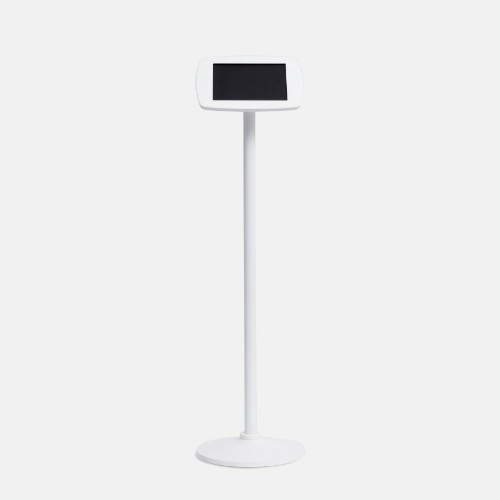 Bouncepad Original Floorstanding (inc USB Cable) | Covered Front Camera and Home Button | White | Samsung Galaxy Tab A9+ and A11+ 11-inch (2023 - 2025)
