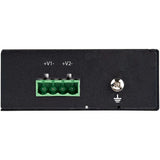 StarTech.com Industrial 5 Port Gigabit PoE Switch - 30W - Power Over Ethernet Switch - Hardened GbE PoE+ Unmanaged Switch - Rugged High Power Gigabit Network Switch IP-30/-40 C to 75 C
