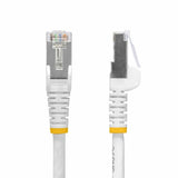 StarTech.com 12m White CAT8 Ethernet Cable, Snagless RJ45, 25G/40G, 2000MHz, 100W PoE++, S/FTP, 26AWG Pure Bare Copper Wire, LSZH, Shielded Network Patch Cord w/Strain Reliefs, Individually Tested