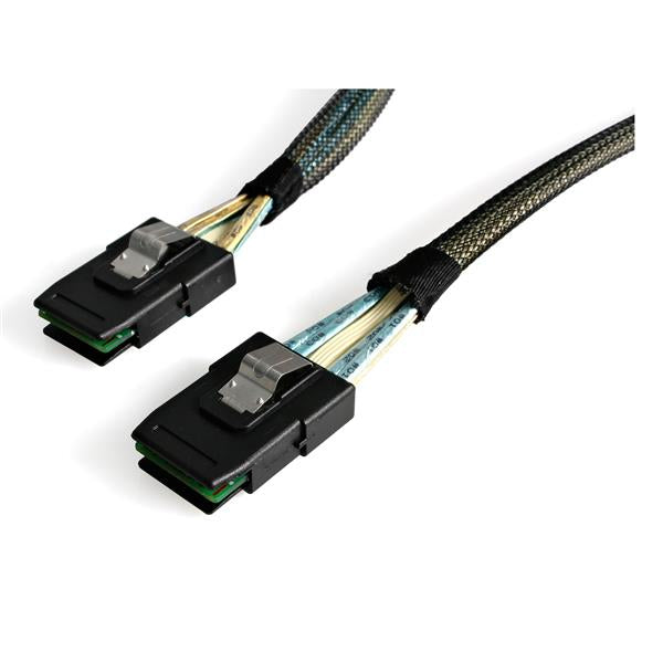 StarTech.com 100cm Serial Attached SCSI SAS Cable - SFF-8087 to SFF-8087  - Computer Cables - StarTech.com