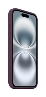 Apple iPhone 16 Silicone Case with MagSafe - Plum
