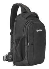 Manhattan Amsterdam Sling Backpack 13.3", Anti Theft, Black, Top Load Backpack, Carrier with Single Shoulder Strap for Notebooks and Tablets up to 13.3", Premium Padding, Front and Multiple Interior Pockets, Water-Resistant, Three Year Warranty