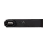 Tripp Lite U442-DOCK5D-GY USB-C Dock - 4K HDMI, USB 3.x (5Gbps), USB-A/C Hub Ports, GbE, Memory Card, 100W PD Charging, Detachable Cord