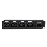 Lindy 32622 power distribution unit (PDU) 4 AC outlet(s) 1U Black