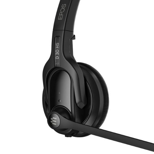 EPOS IMPACT D 30 HS Headset Wireless Head-band Office/Call center Black