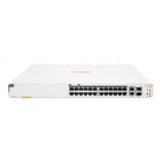 HPE Aruba Networking Networking Instant On Switch 20p Gigabit CL4 4p Gigabit CL6 PoE 2p 10GBT 2p SFP+ 370W 1960