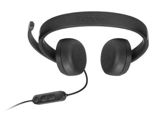 Lenovo 4XD1P83425 headphones/headset Wired Head-band Calls/Music USB Type-A Black