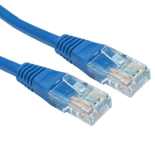 Cables Direct 2m Cat5e RJ-45 m/m networking cable Blue U/UTP (UTP)