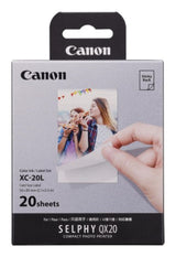 Canon 6755C002/XC-20L Photo cartridge Etikettes 54x85mm, 20 pages for Canon Selphy QX 20