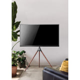 Manhattan Tripod Floor Mount for TV & Monitors, Stand Assembly, For screens: 37" to 65", VESA compatibility: all between 200x200 to 600x400mm - check the dimensions of the four mounting holes on back of screen to ensure it fits, Max 32kg, Black, LFD, Brac