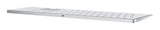 Apple Magic w/ Numeric Keypad keyboard Universal Bluetooth QWERTY English Silver, White