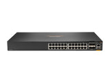 HPE Aruba Networking Aruba 6300F 24-port 1GbE & 4-port SFP56 Managed L3 Gigabit Ethernet (10/100/1000) 1U Grey