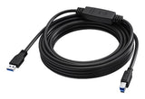Vision TC 5MUSB3.0+/BL USB cable USB 3.2 Gen 1 (3.1 Gen 1) 2 m USB A USB B 5 Gbit/s Black