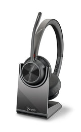 HP Poly Voyager 4320 Microsoft Teams Certified Headset +BT700 dongle +Charging Stand