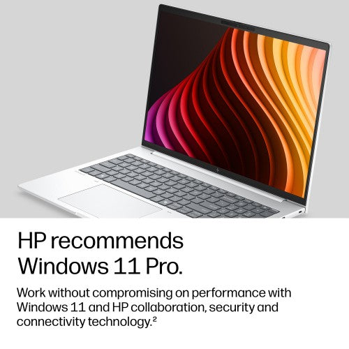 HP EliteBook 8 G2i 16 inch Notebook Next Gen AI PC Wolf Pro Security Edition Intel Core Ultra 5 335 Laptop 40.6 cm (16") WUXGA 32 GB LPDDR5x-SDRAM 512 GB SSD Wi-Fi 7 (802.11be) Windows 11 Pro Silver