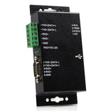 StarTech.com 1 Port Metal Industrial USB to RS422/RS485 Serial Adapter w/ Isolation
