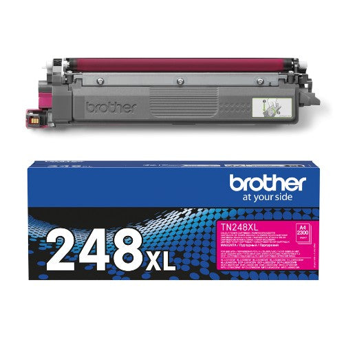 Brother TN-248XLM Toner-kit magenta high-capacity, 2.3K pages ISO/IEC 19752 for Brother DCP-L 3500/HL-L 8200/MFC-L 8300