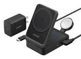 Anker B2557212 mobile device charger Headphones, Mobile phone, Smartwatch Black USB Wireless charging Fast charging Indoor